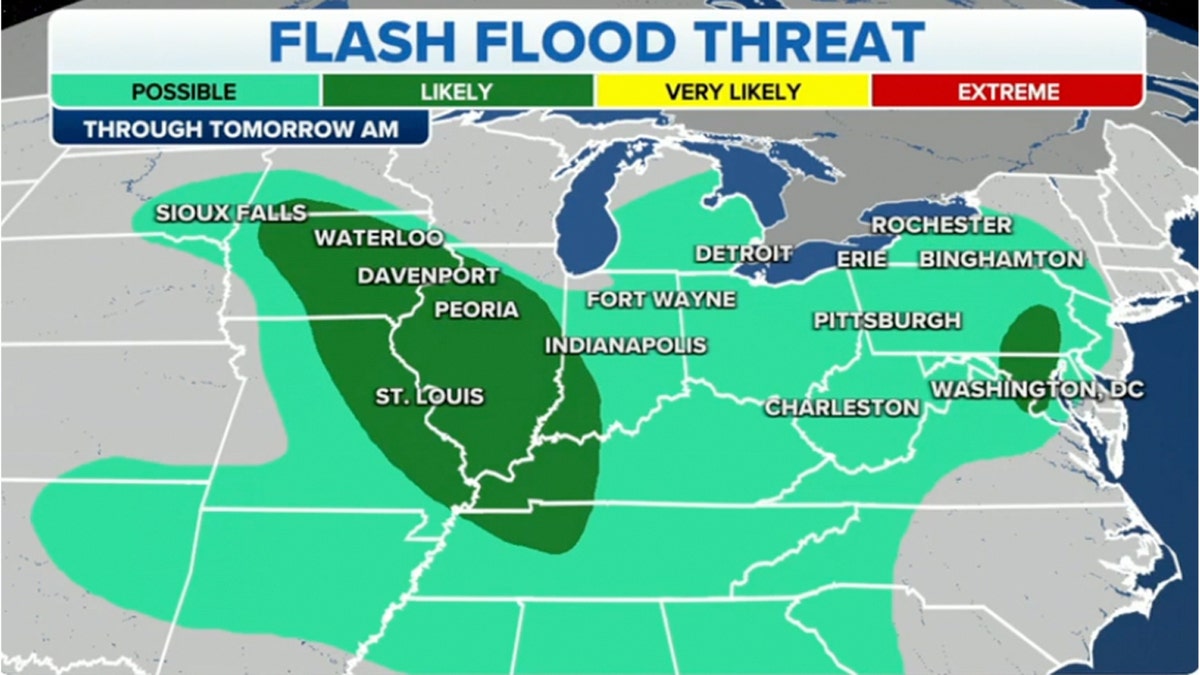 FOX weather map