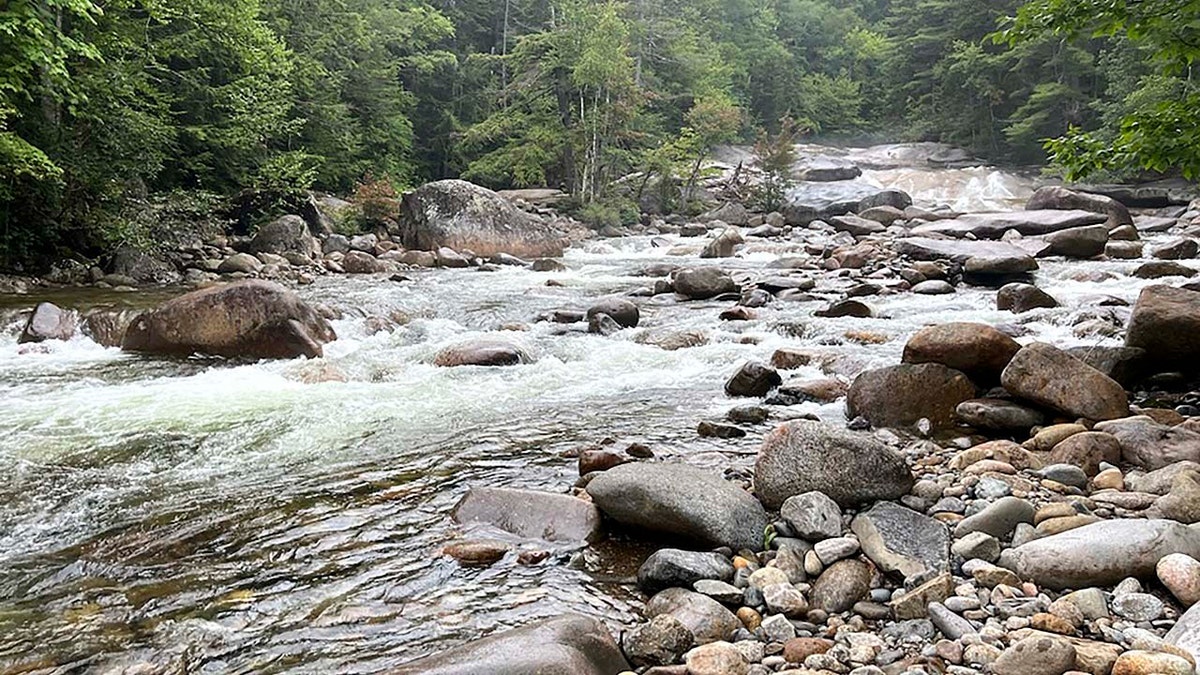 Franconia Falls in New Hampshire