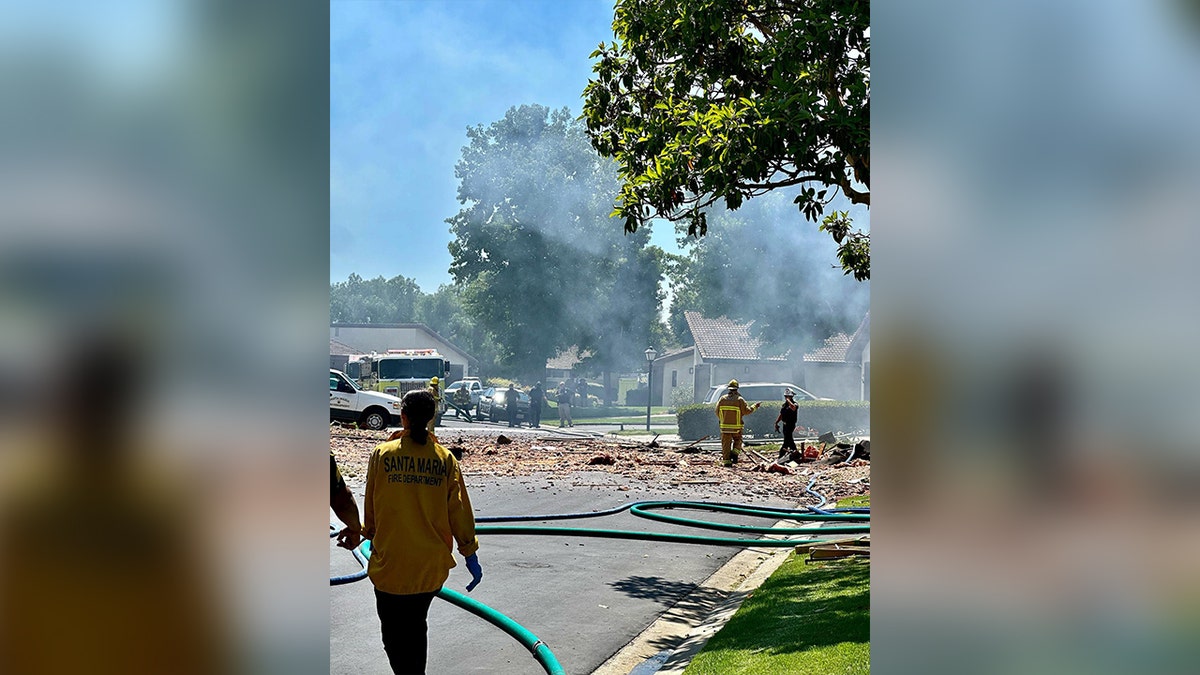 Santa Maria home explosion