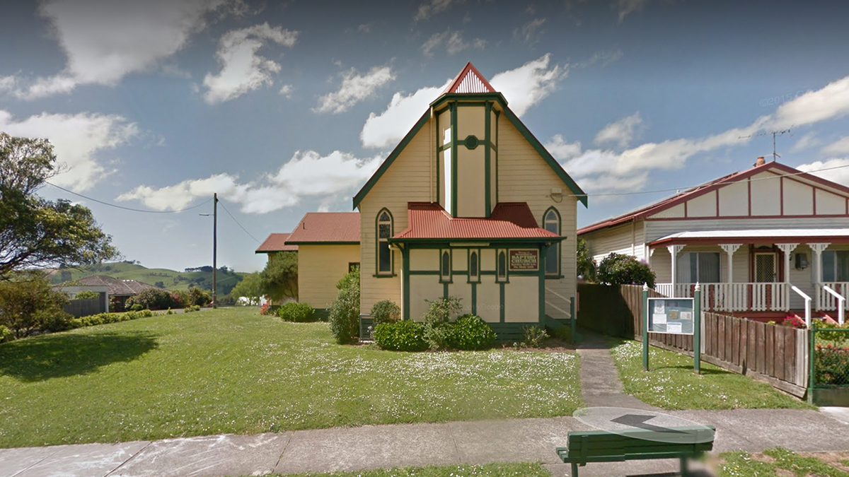 The Korumburra Baptist Church from Google maps