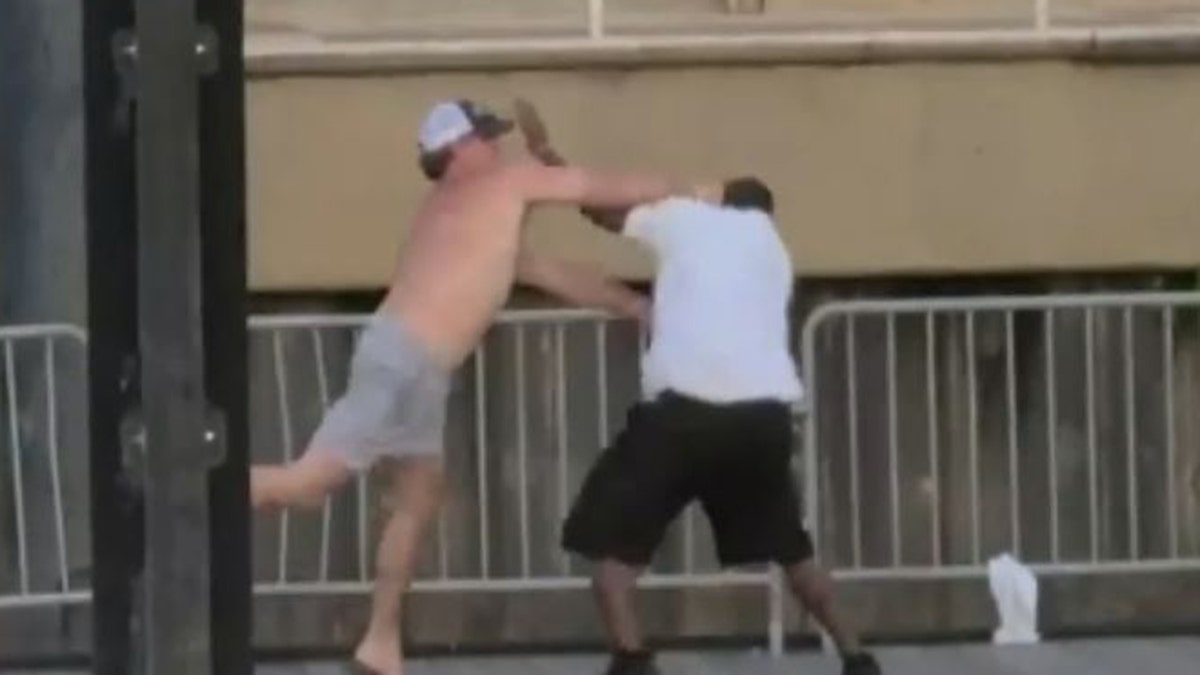 Man punches employee on dock