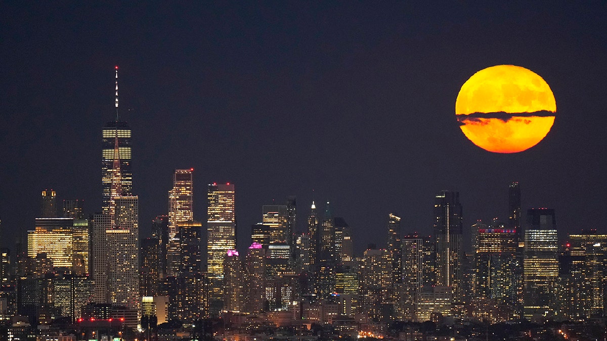 Moon over New York