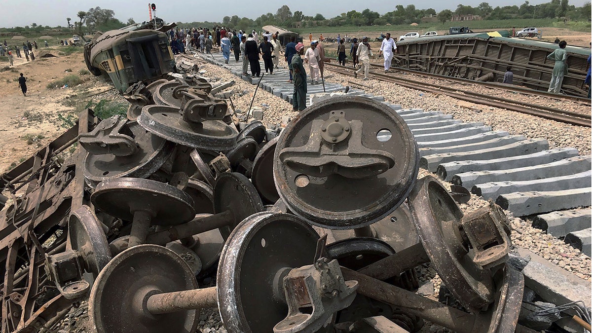 Worker repair railway