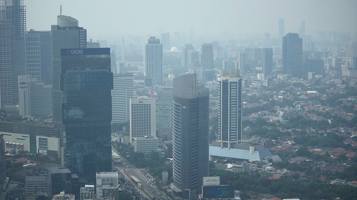 Haze over Jakarta