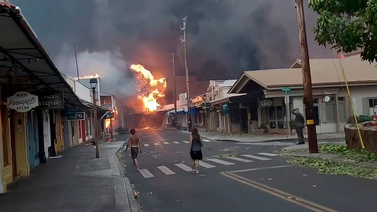 Fire in Hawaii