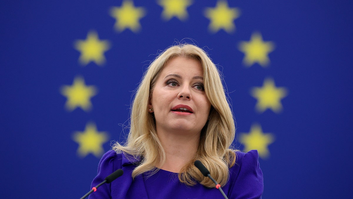 President of Slovakia Zuzana Caputova