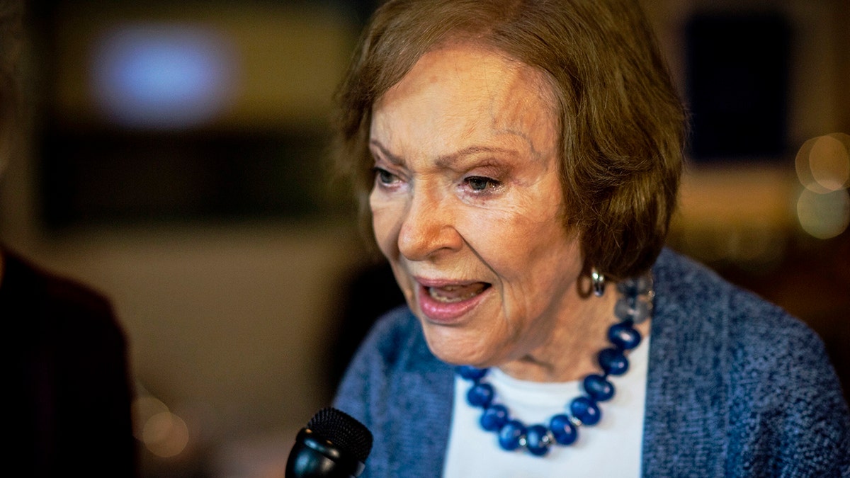 Former First Lady Rosalynn Carter