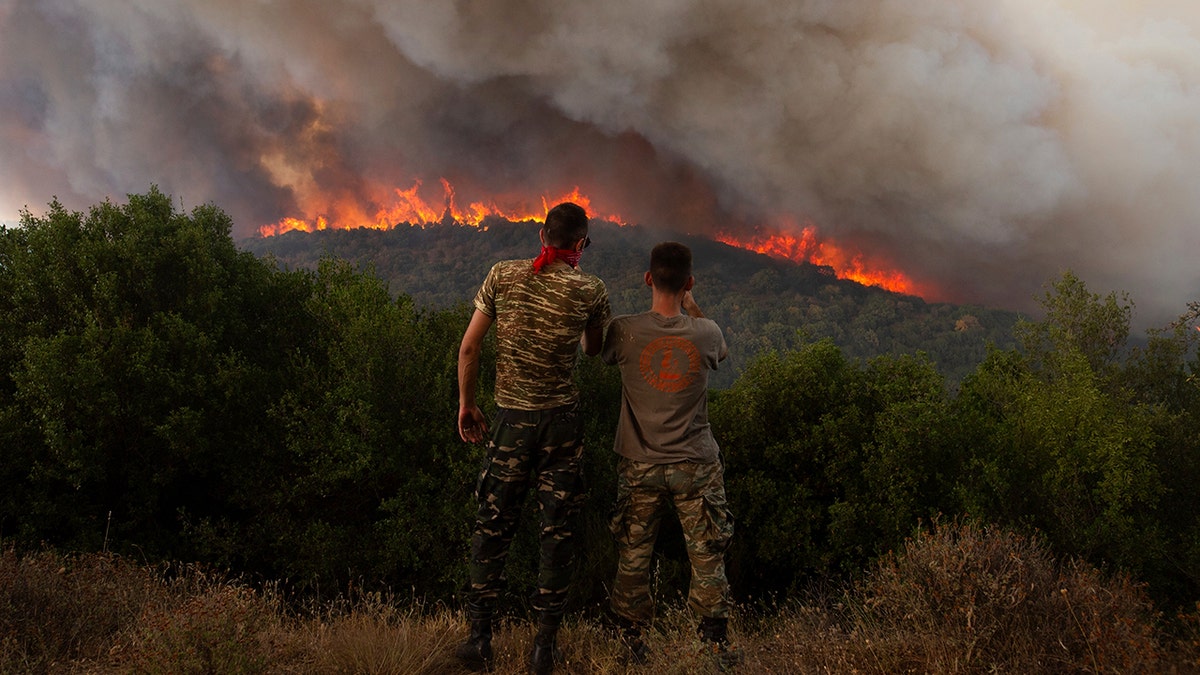 Greece Wildfires