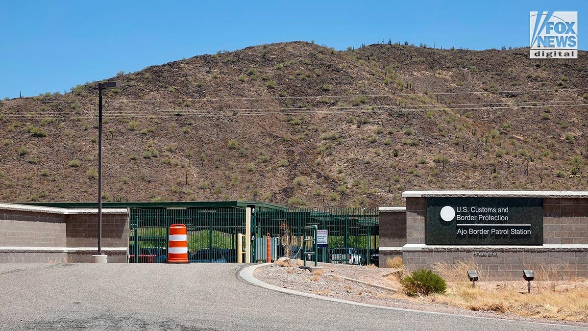 Wide view of USCBP patrol station 