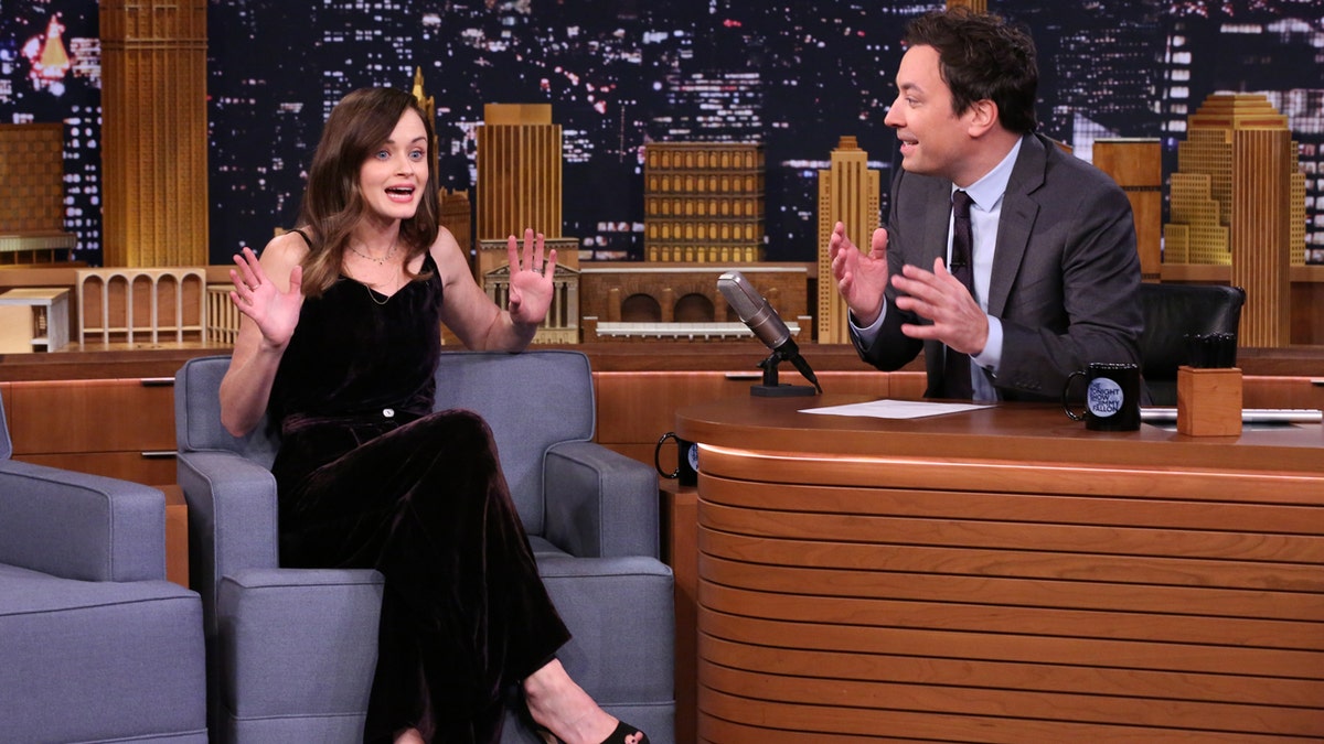 Alexis Bledel on Jimmy Fallon