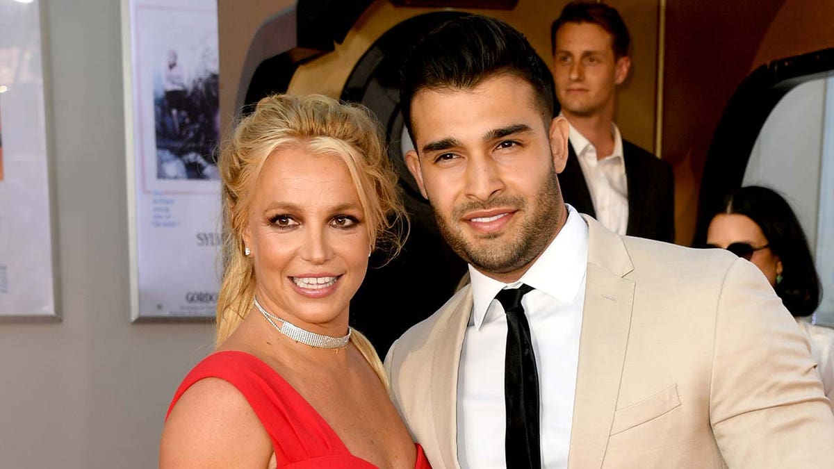 Britney Spears with Sam Asghari