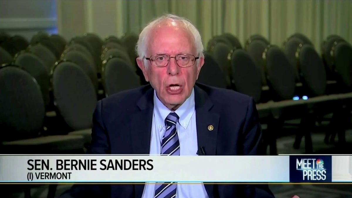 Bernie Sanders on "Meet the Press"