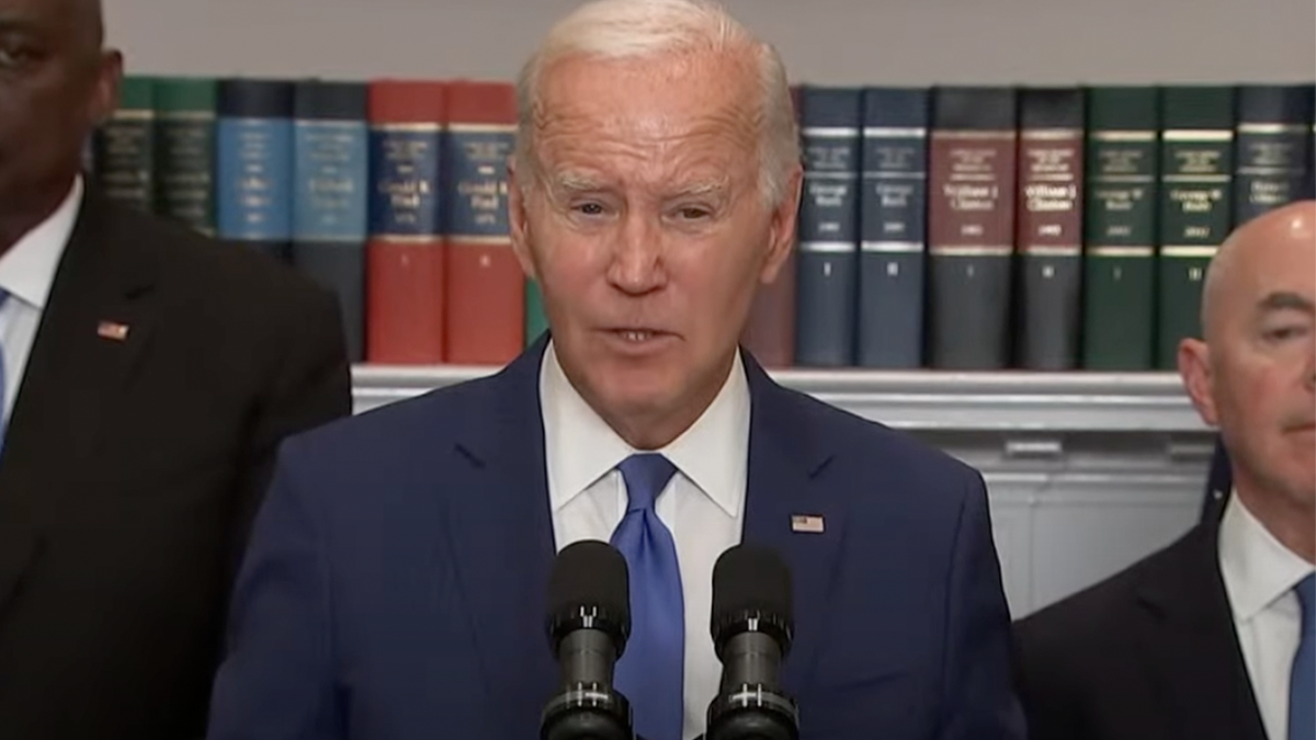 Biden addressing press