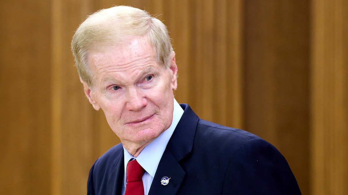 NASA Administrator Bill Nelson in a blue suit