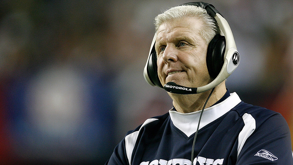 Bill Parcells wit the Cowboys