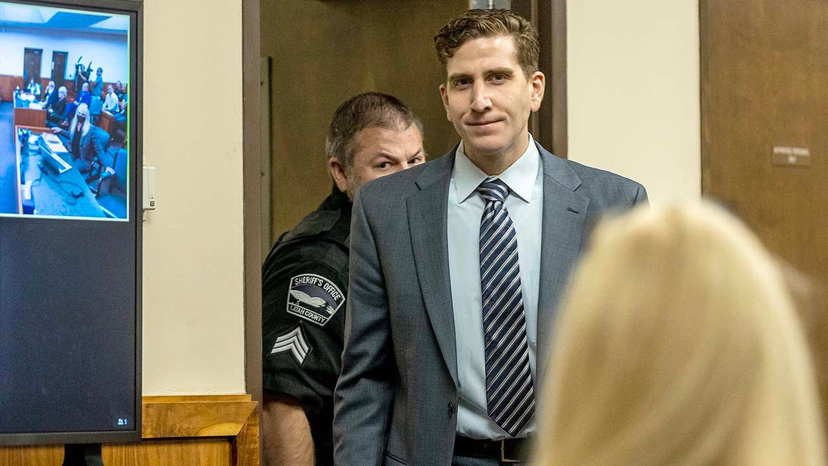 Bryan Kohberger looks on while in the courtroom