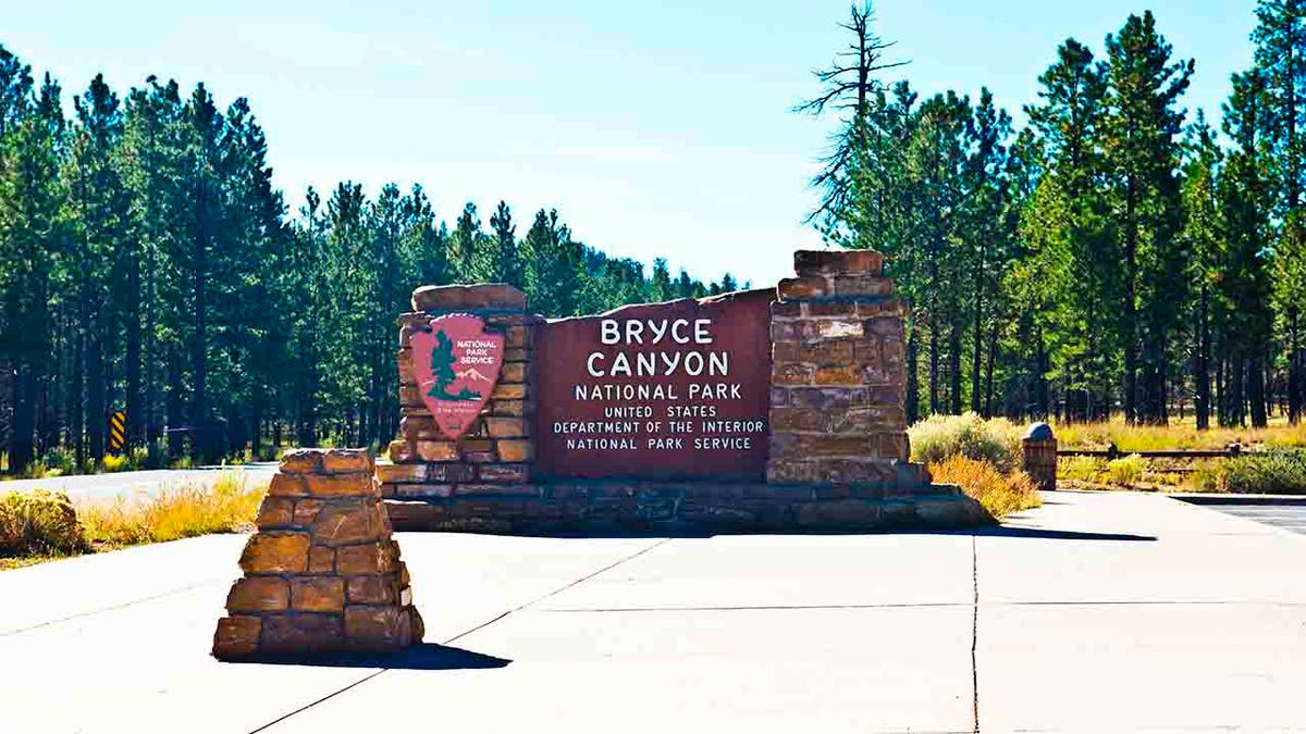 Bryce Canyon National Park sign