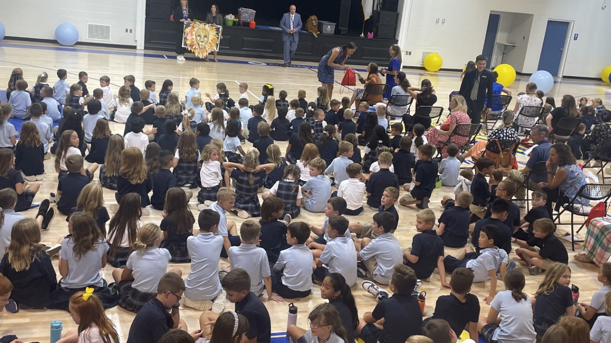 Cornerstone Christian Academy pep rally