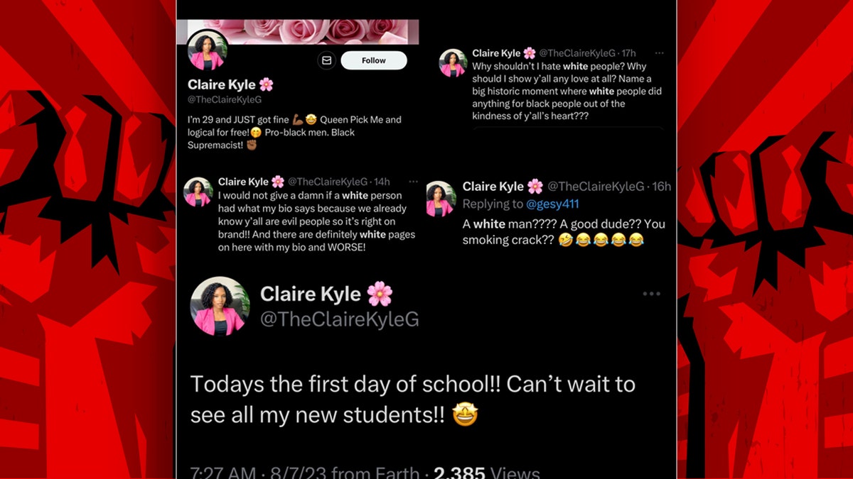 Texas teacher racist tweets