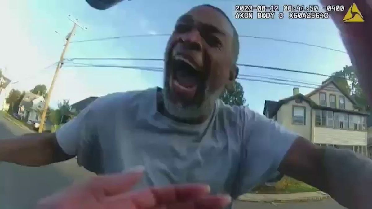 Winston Tate in bodycam still shot