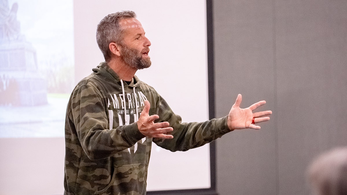 Kirk Cameron speaking