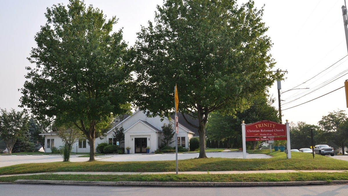 Trinity church in Marple Township