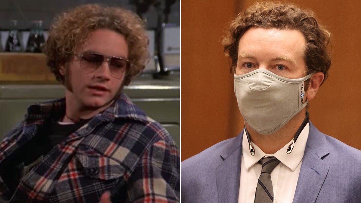 Danny Masterson parted ways with then and now