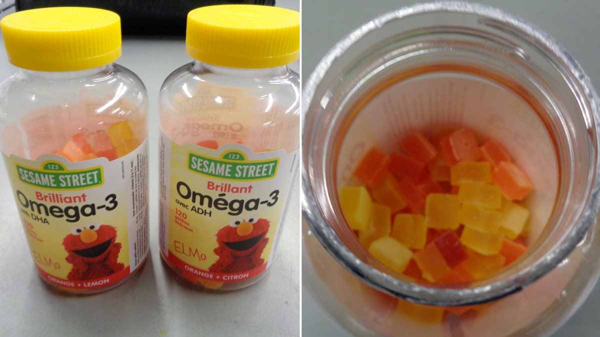 Elmo THC gummies seized