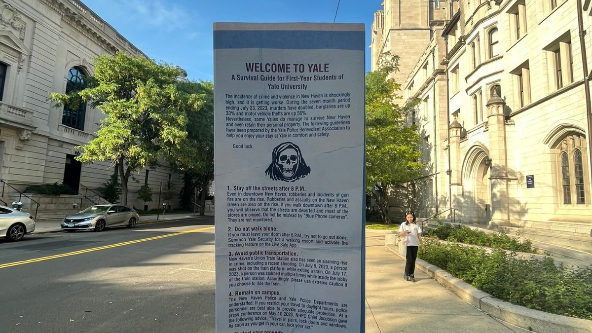 Yale safety flyer