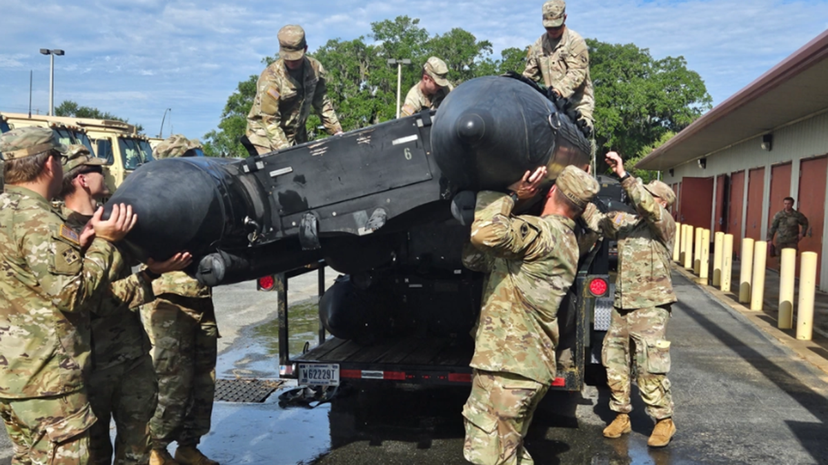 Florida National Guard soldiers in Florida