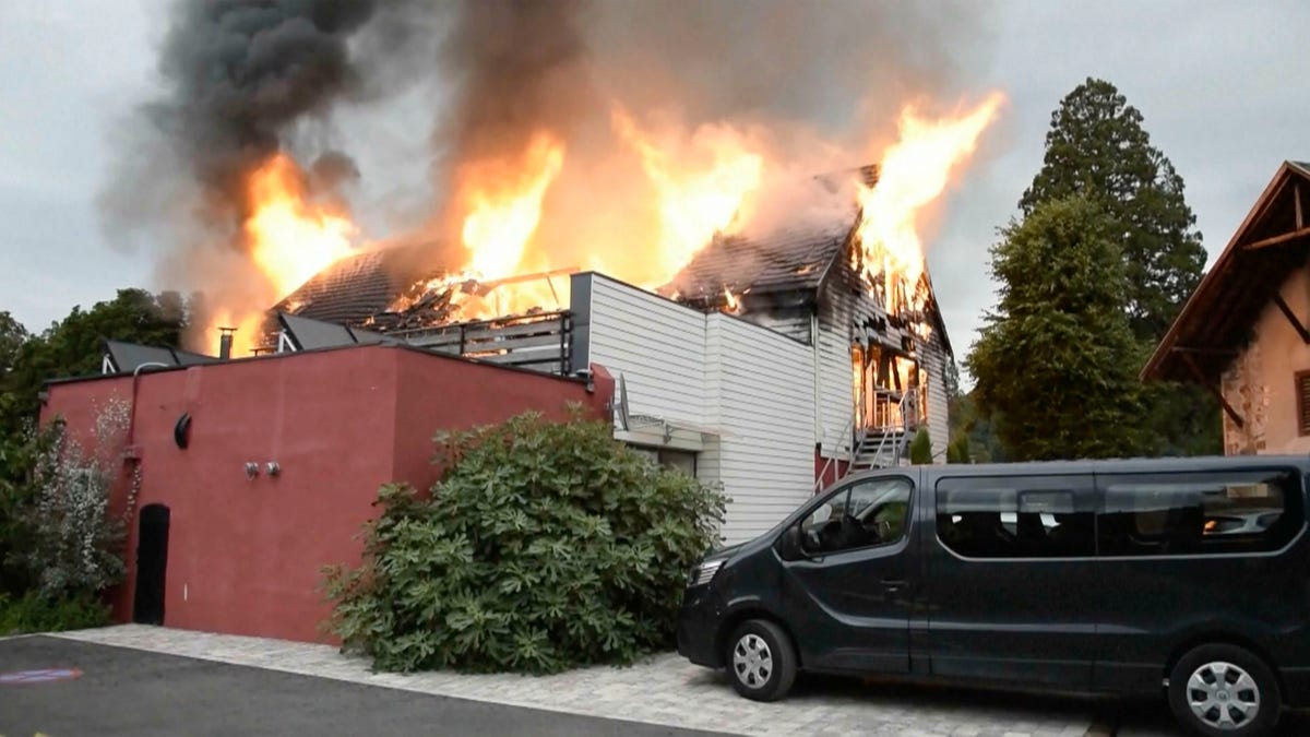 France vacation home fire