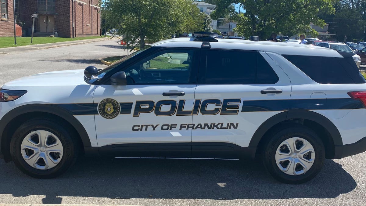 Franklin Police Virginia vehicle