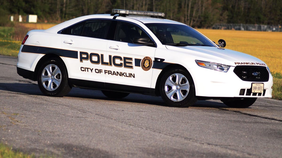Franklin Police Virginia car