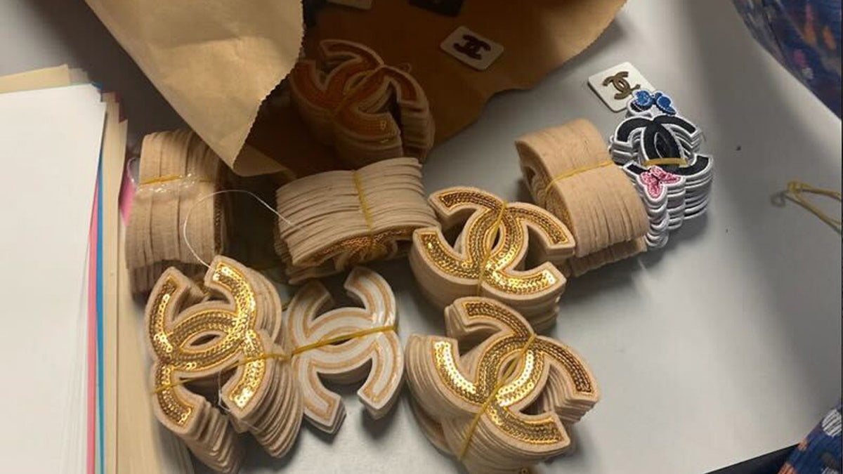 Counterfeit Chanel logos