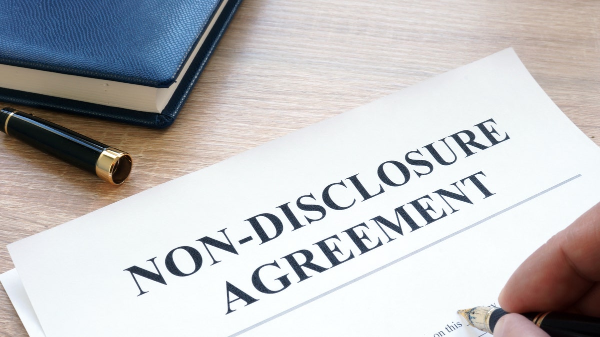 Signing of a non-disclosure agreement