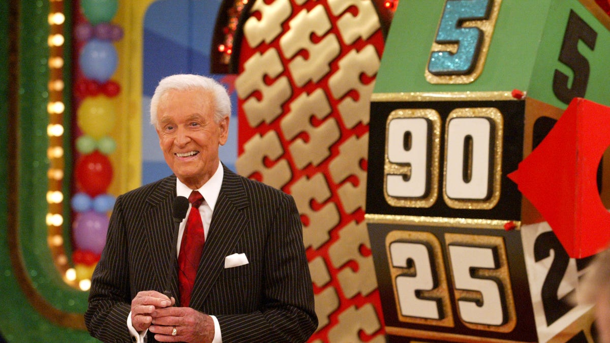 Bob Barker spins the wheel on The Price is Right