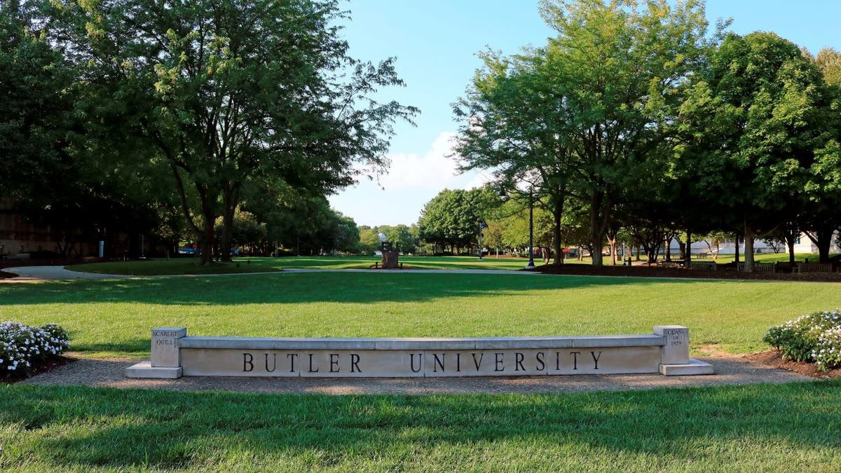 Butler University's campus green
