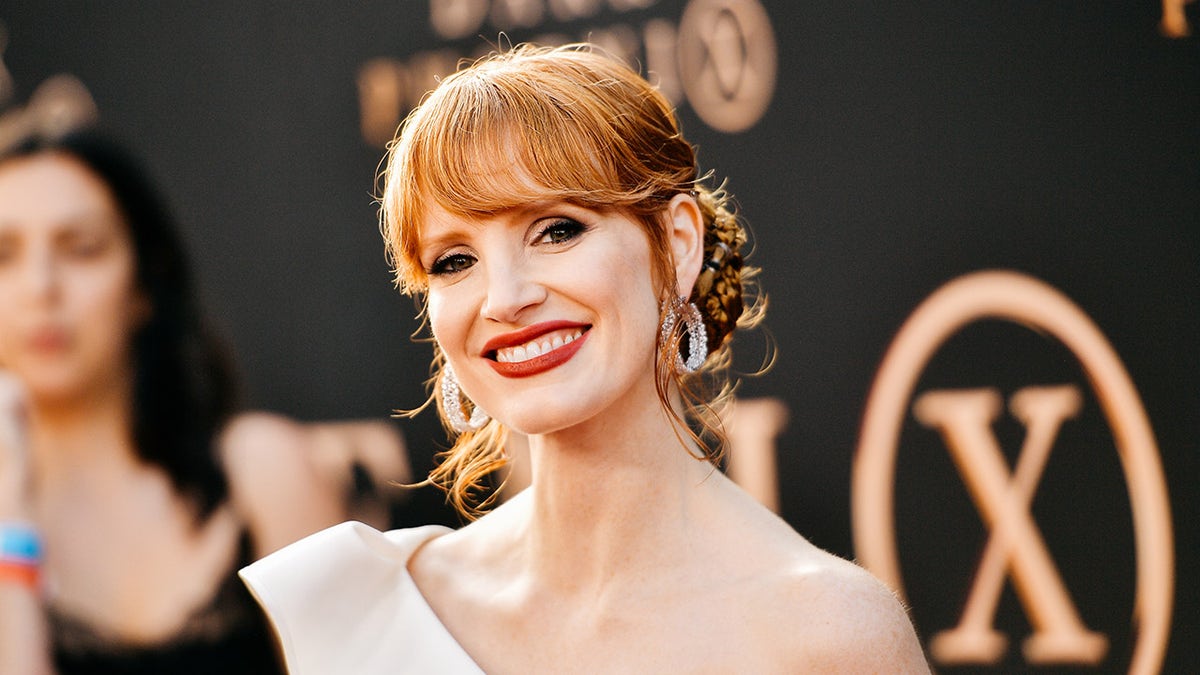 Jessica Chastain smiling