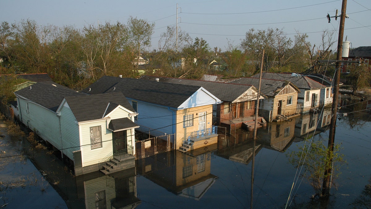 Katrina flooding in September 2005