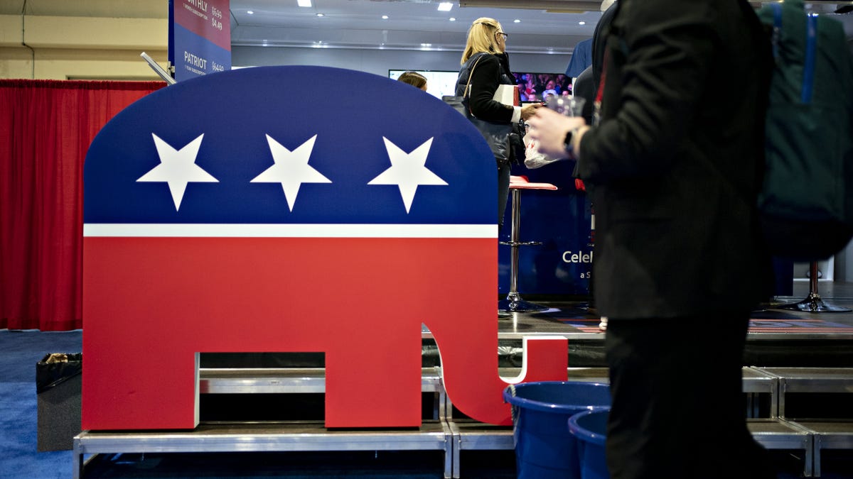 GOP elephant symbol at CPAC