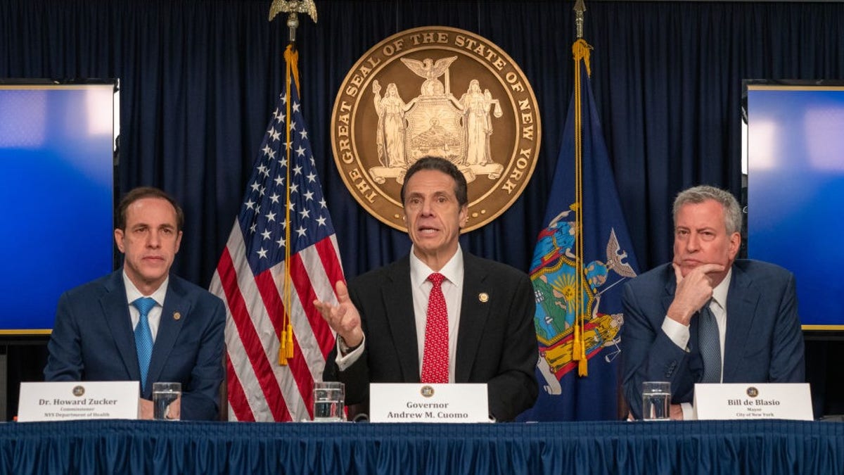 New York officials during COVID