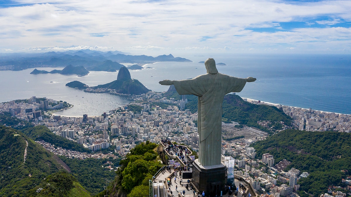 Jesus statue in Rio de Janeiro