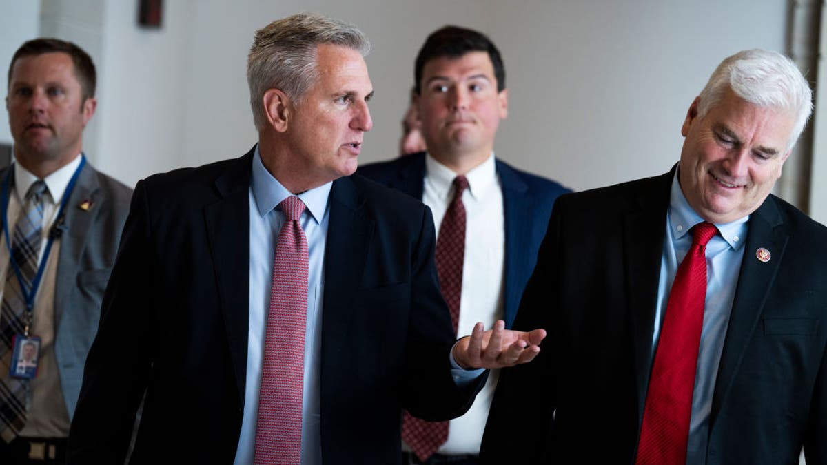 The GOP has also been plagued with in-fighting throughout the summer and fall. The rebellion against McCarthy gave way to weeks of bickering about a new speaker, with two candidates being cast aside before the party settled on Johnson.
