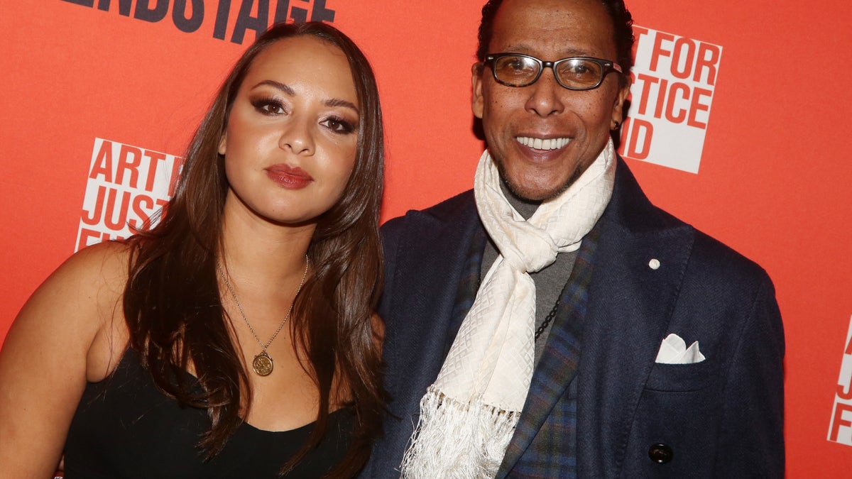 ron cephas jones with daughter jasmine