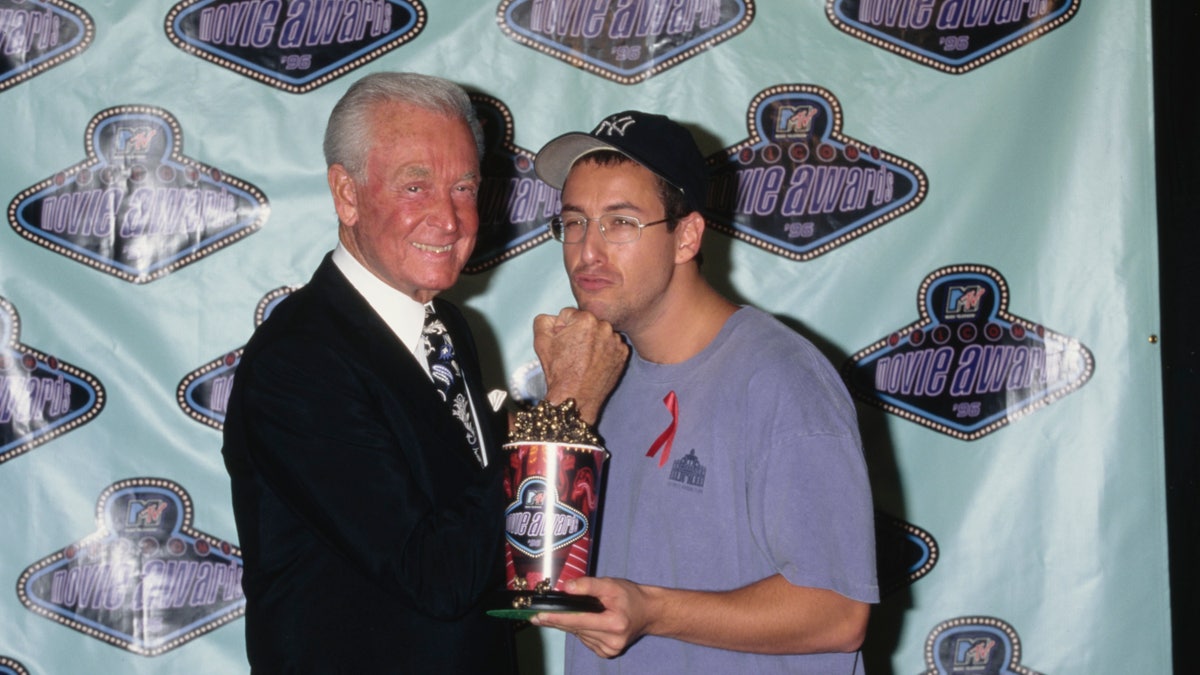 Bob Barker and Adam Sandler