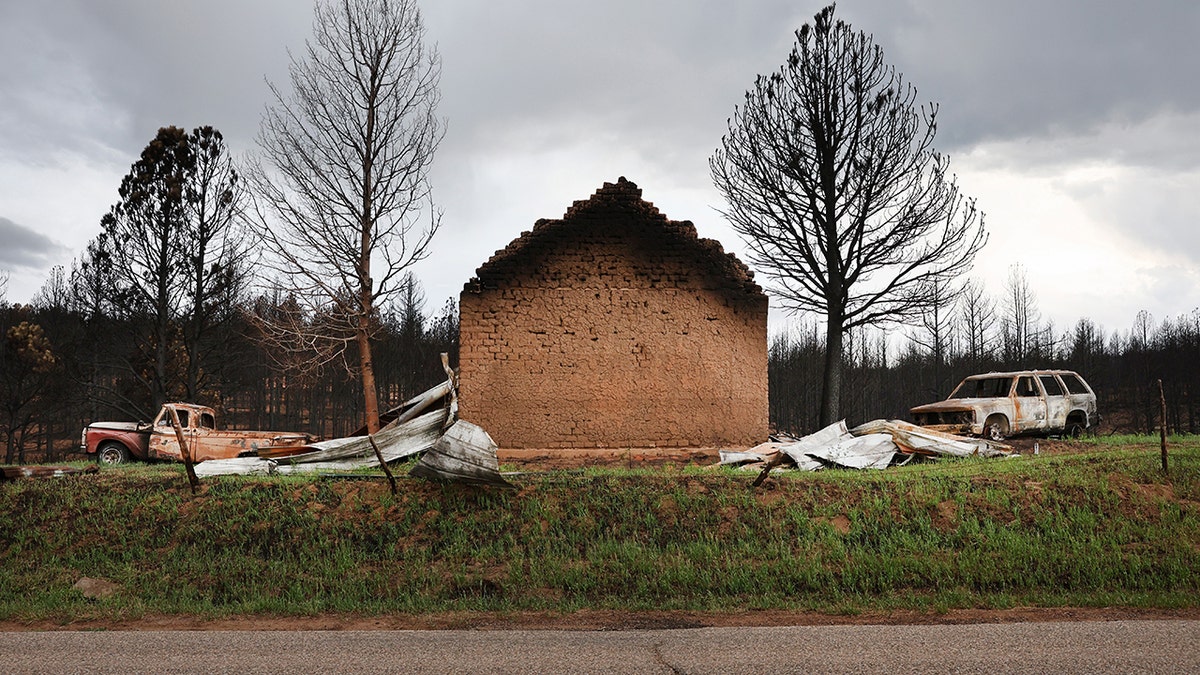 New Mexico fire destruction