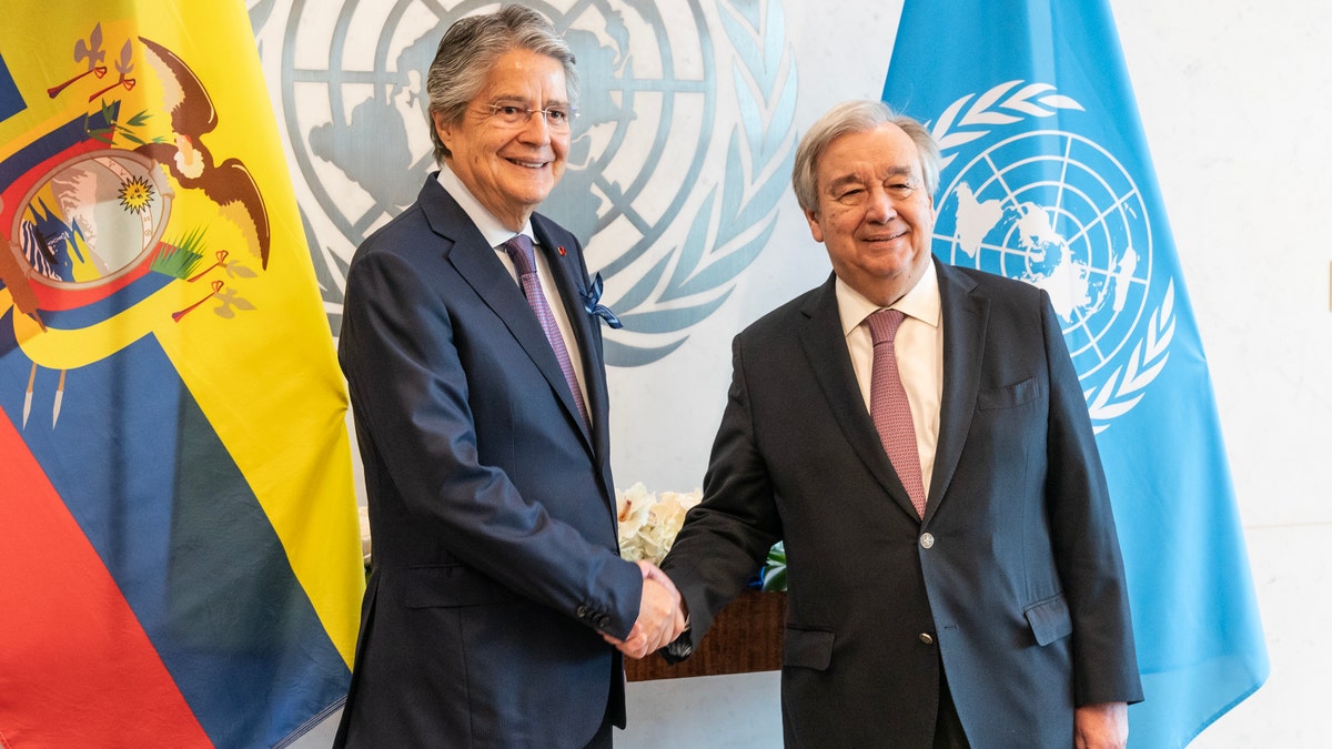 UN secretary-general meets with Ecuador's president