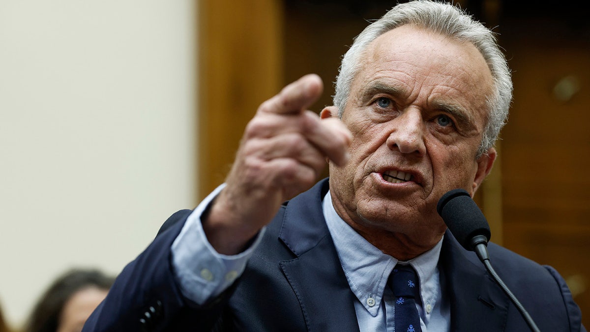 RFK Jr. points during congressional hearing on government censorship