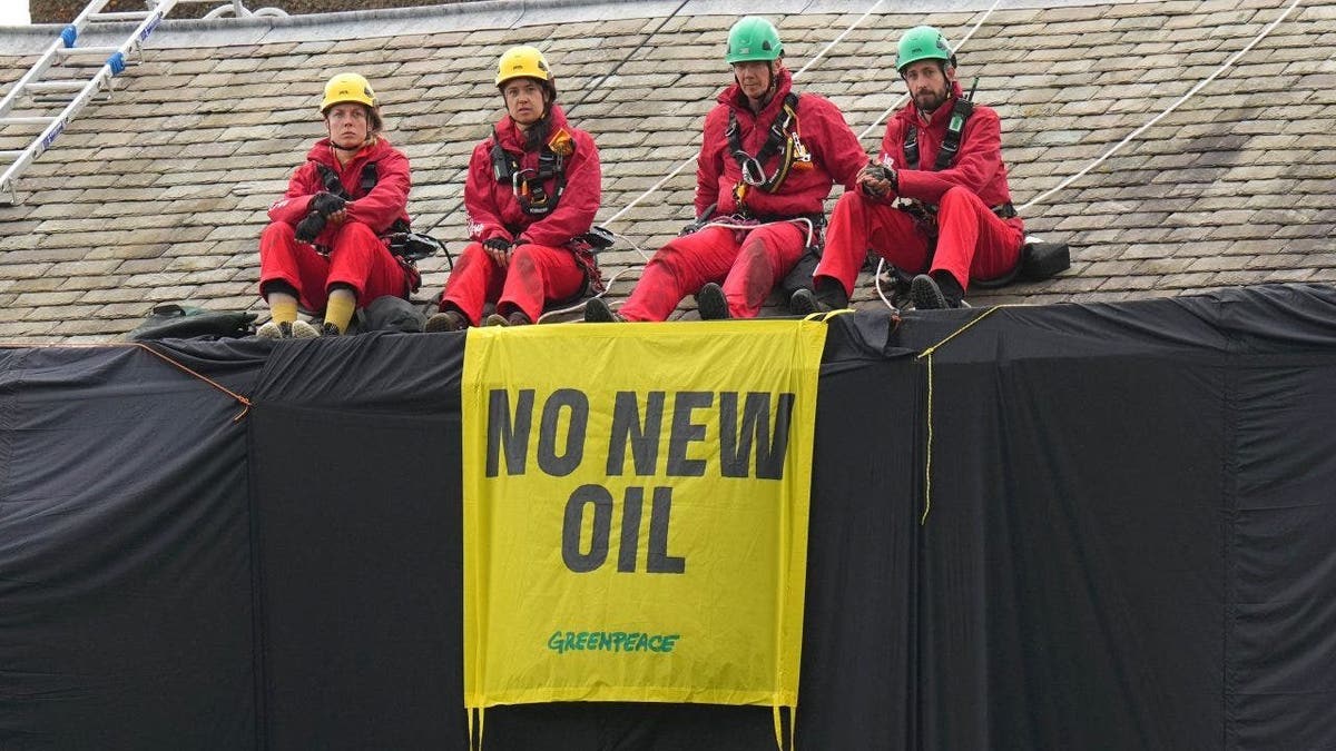 Greenpeace Sunak house no new oil