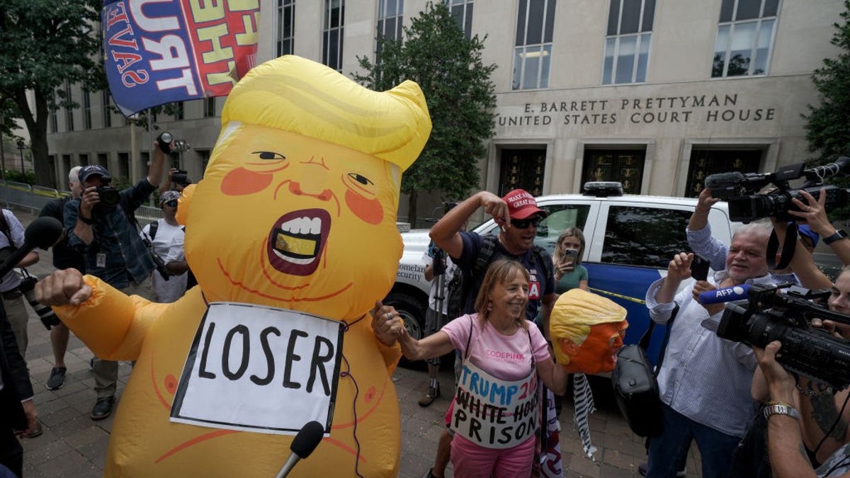 Trump protesters